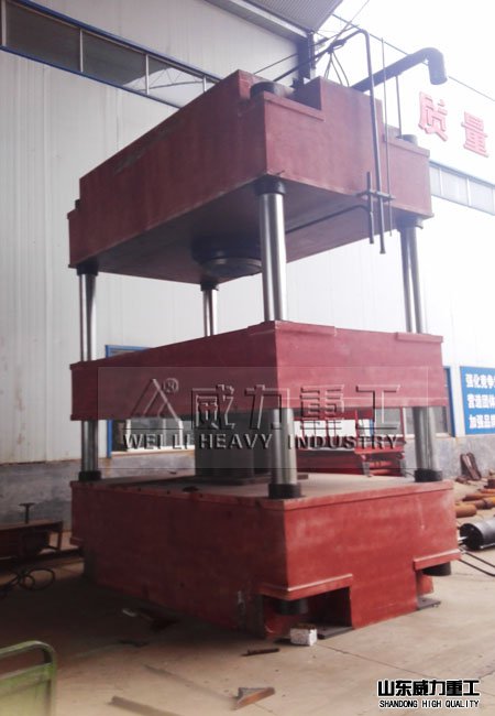 630噸四柱油壓機(jī)實景拍攝